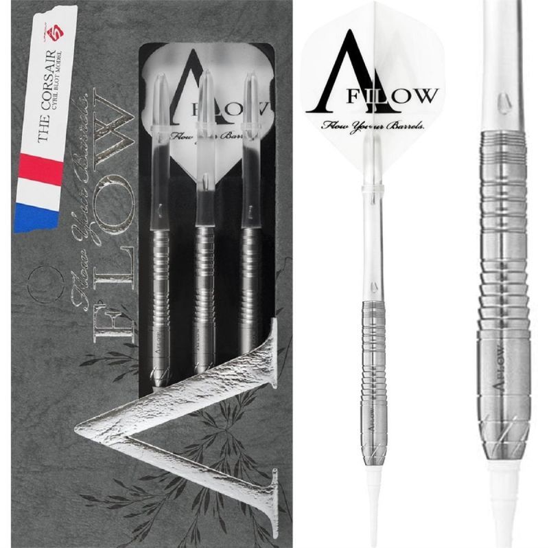 Dynasty Black Line No.5 The Corsair Cyril Blot Soft Dart Pfeile 18 Gramm Softdarts