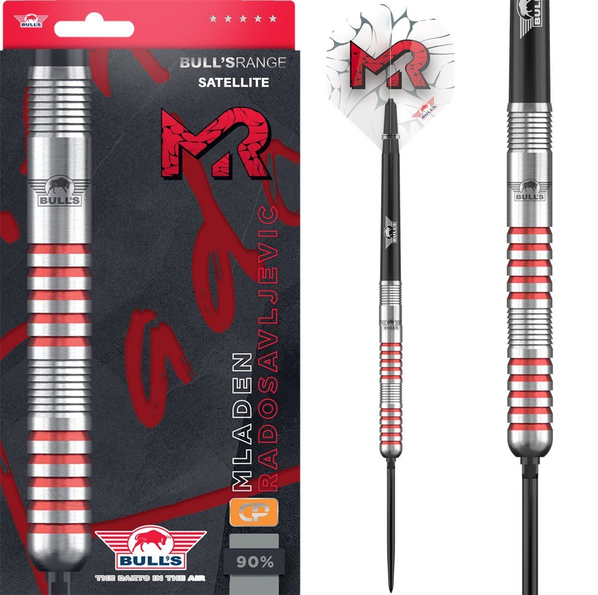 Bull´s Mladen Radosavljevic CP 90% Steeldarts 21 Gramm Steeldarts