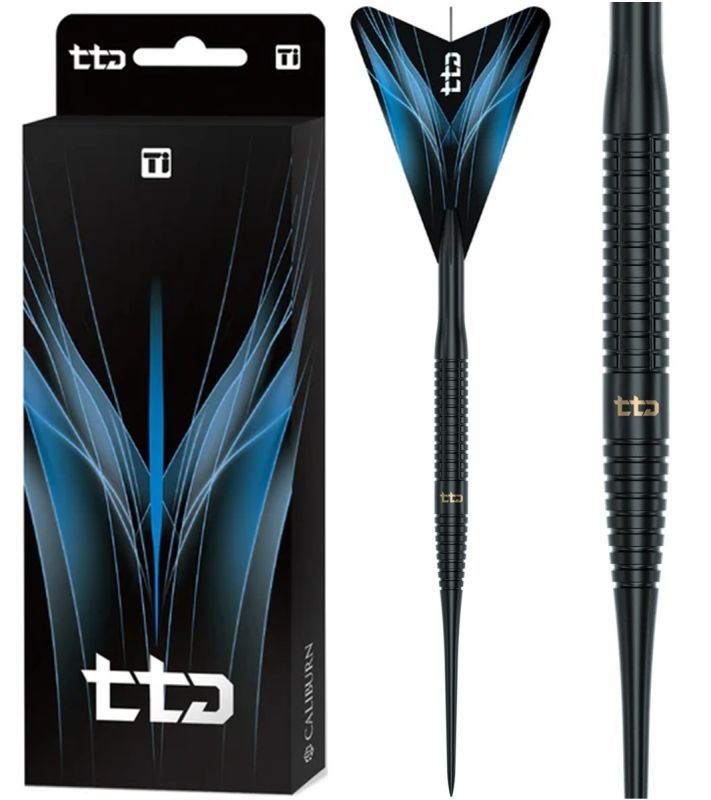 Caliburn TTD Dart T3 Black Steeldarts 7 Gramm Steeldarts