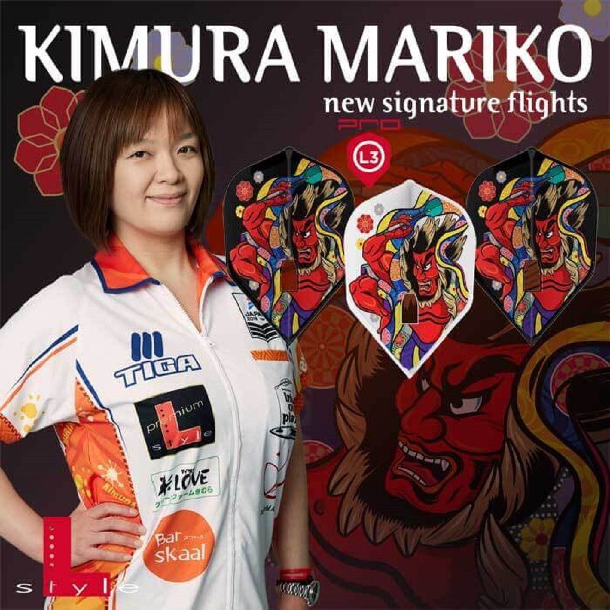 L-Style Signature Flights Mariko Kimura V2 Mix Shape L3 Flights