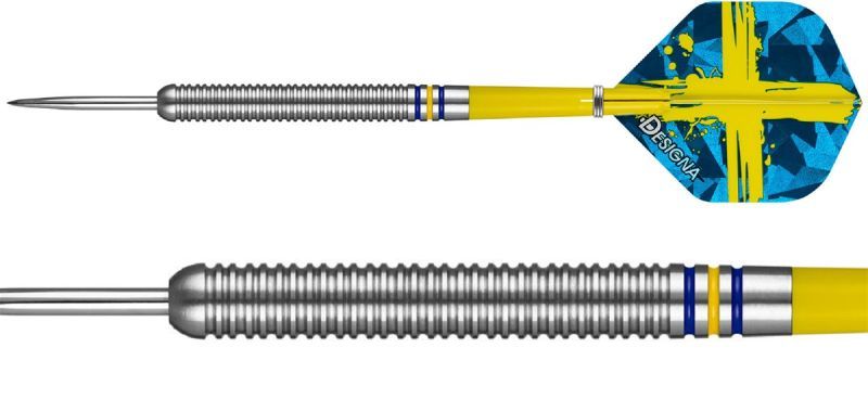 Designa Patriot-X Darts Schweden Steeldarts 22/24 Gramm Steeldarts
