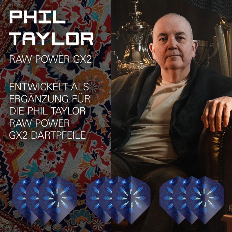 Target Pro Ultra Phil Taylor Power Gx2 Standard No2 Flights