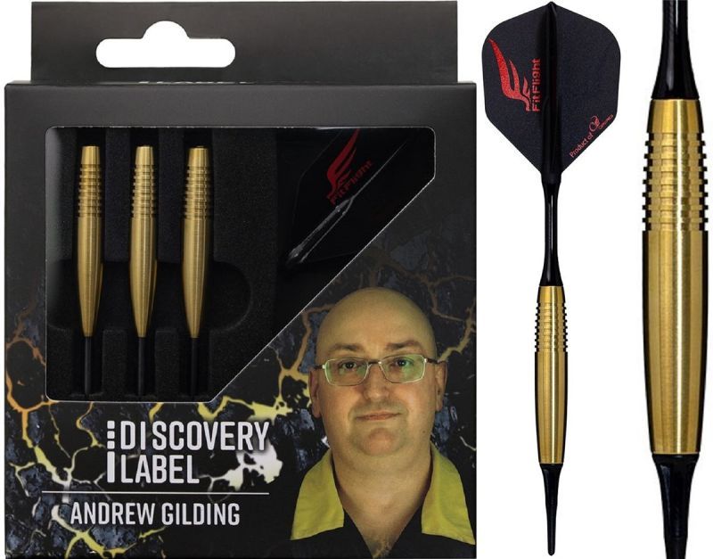 Cosmo Darts Discovery Label Andrew Gilding Softdart 21g Softdarts