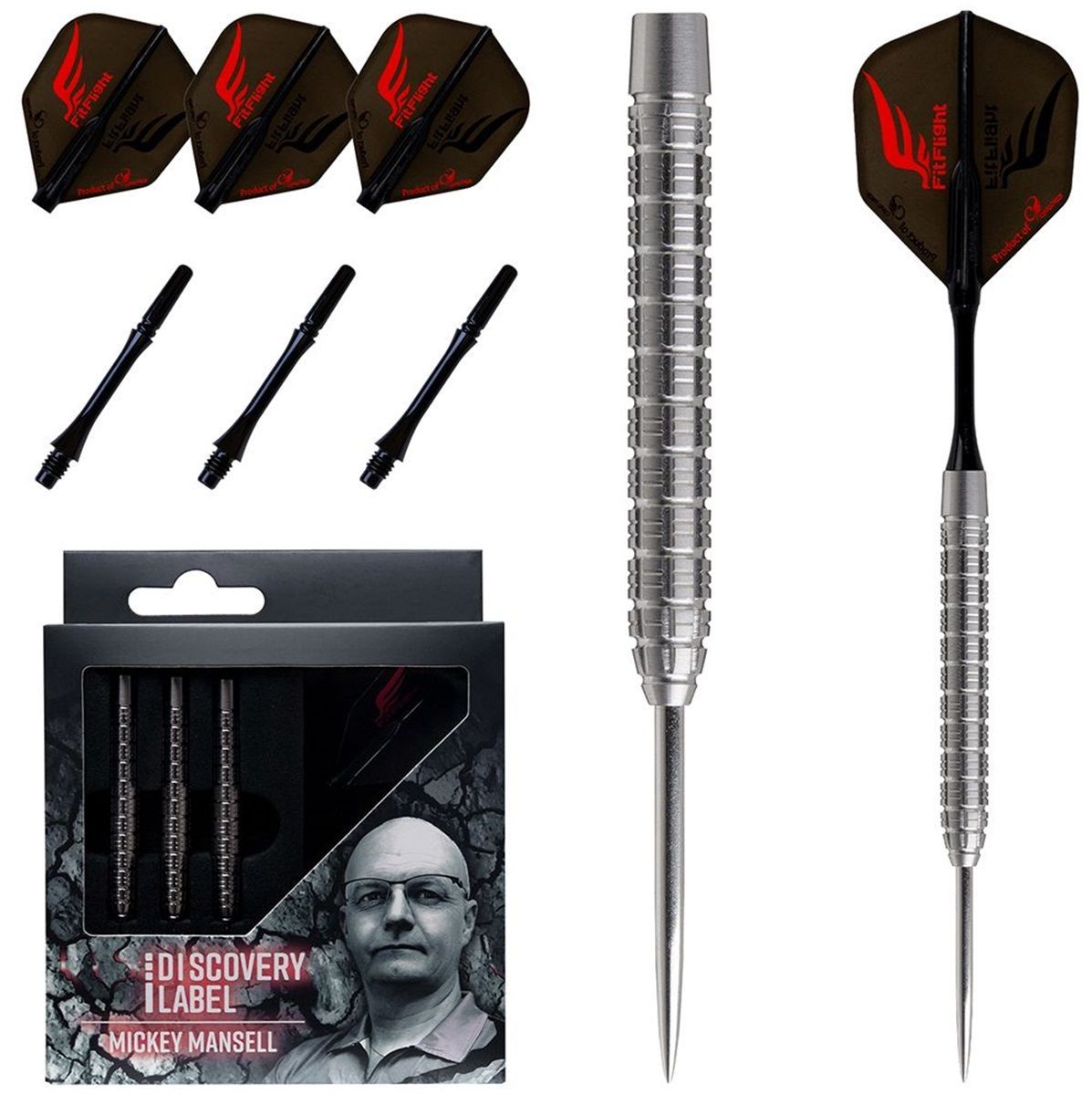 Cosmo Darts Discovery Label Mickey Mansell Steeldarts 25 Gramm Steeldarts