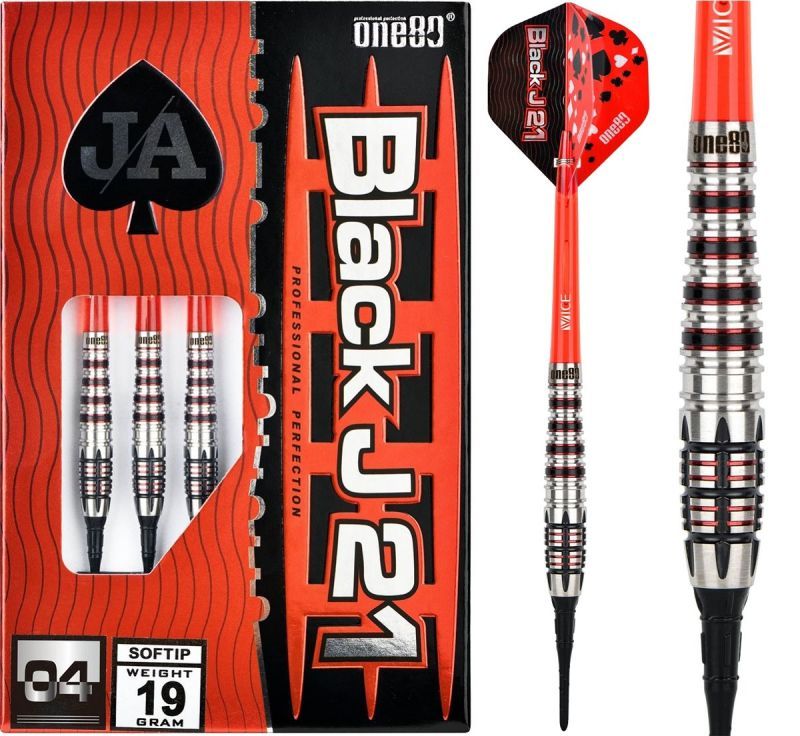 one80 Black J21 04 19 Gramm Softdarts Softdarts