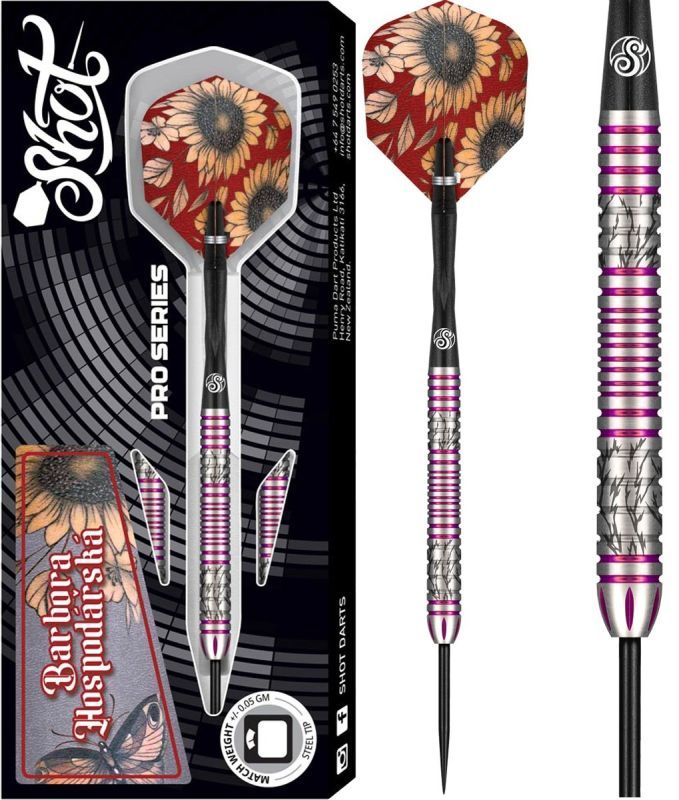 SHOT! Barbora Hospodárská 90% Steeldart 23 Gramm Steeldarts