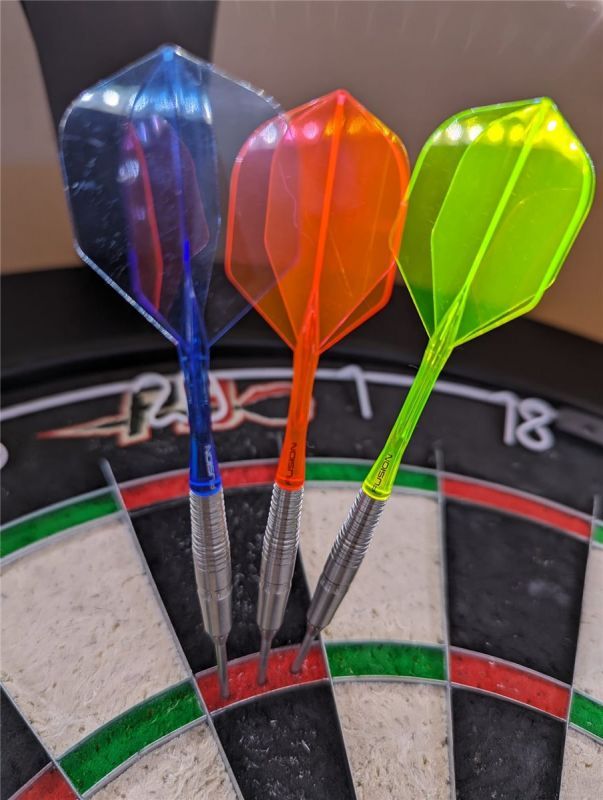 Cosmo Darts Freccette con punta in acciaio Barrel #24 Daisuke Akamatsu 21,5 Grammi Dartbarrels