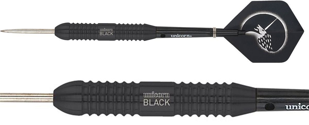 Unicorn Core Black Brass Steel 26g Steeldarts