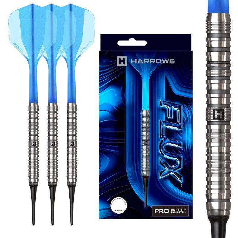 Harrows Flux Tungsten Pro Softdarts 20 Gram Softdarts