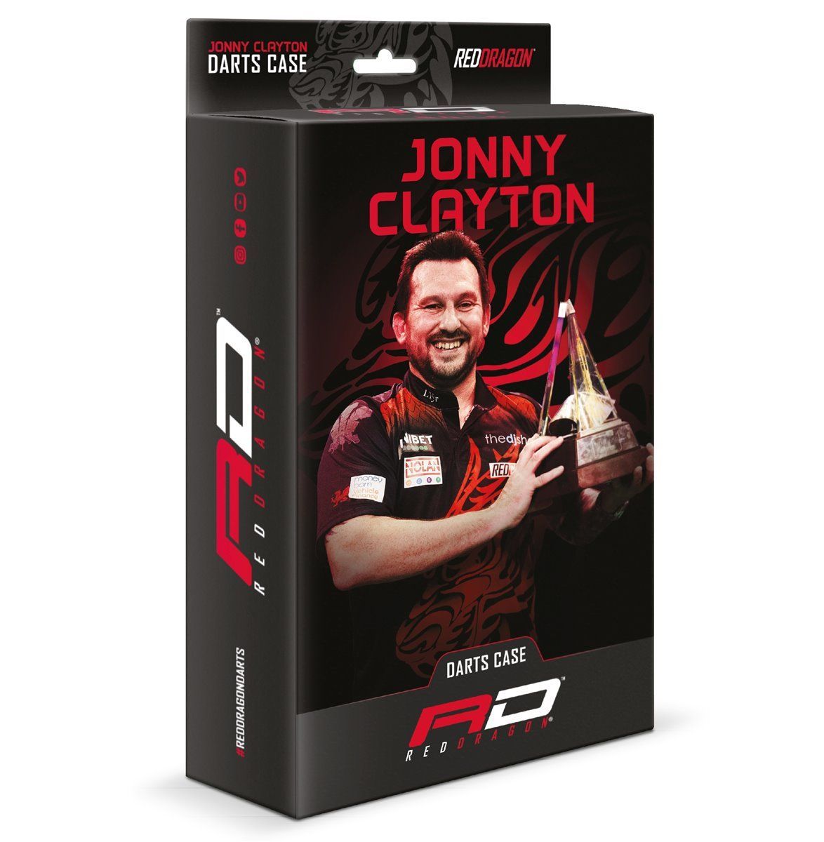 Reddragon Jonny Clayton Dragon Super Tour Darts Case Aufbewahrung