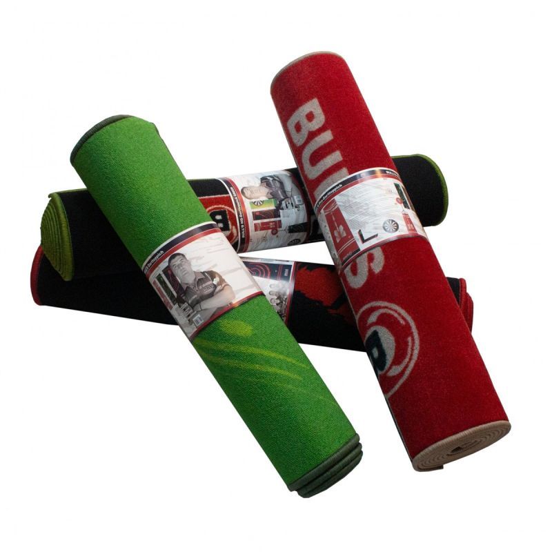 BULL'S Carpet Mat "140" Red Rot Dart Teppich 280 x 80 cm Dart Schutzmatte
