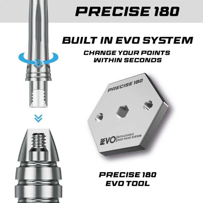 Precise180 Caliburn EVO Driver Repoint Tool Wechselspitzen