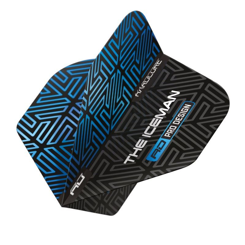 Reddragon Dartflight Gerwyn Price Premium Blau/Schwarz Standard Flights