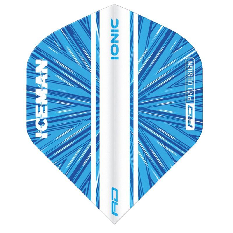 Reddragon Dartflight Gerwyn Price Ionic Blue Standard Flights