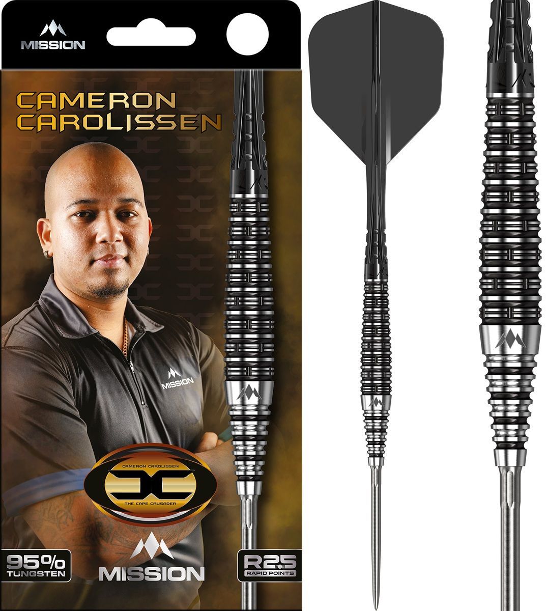 Mission Cameron Carolissen RP 95% Steeldarts 21/23 Gram Steeldarts