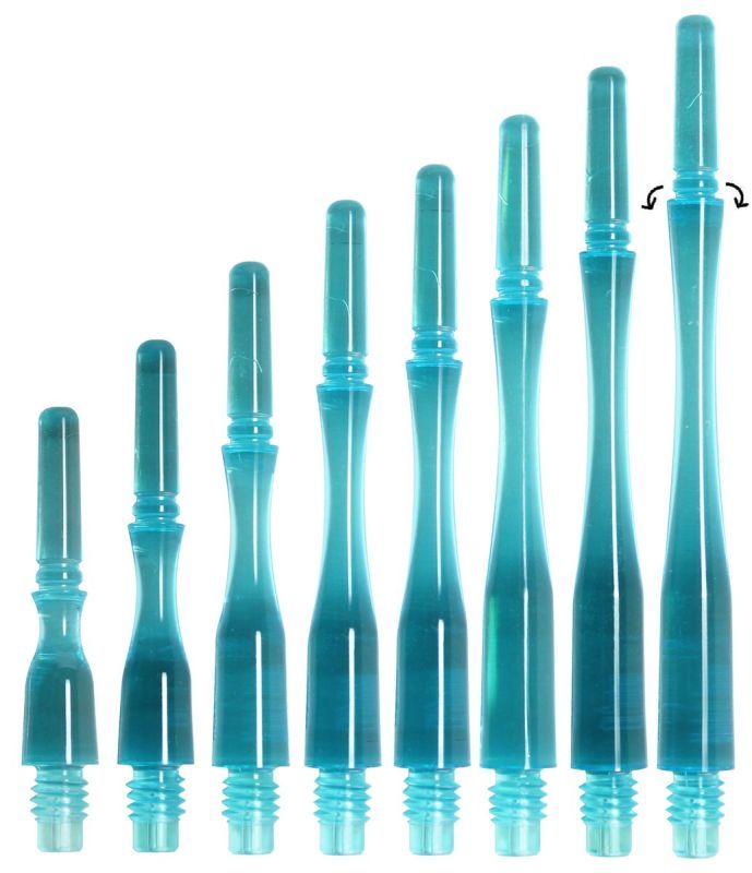 Cosmo Darts Fit Shaft Gear Hybrid Spinning Blue Shafts