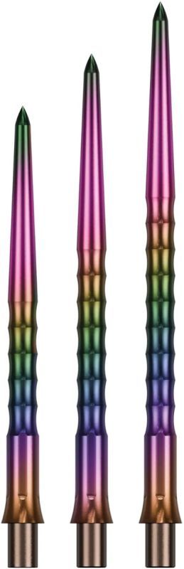 Precise180 EVO Steeldartspitze Rainbow Ripple 32/36/40 mm Wechselspitzen