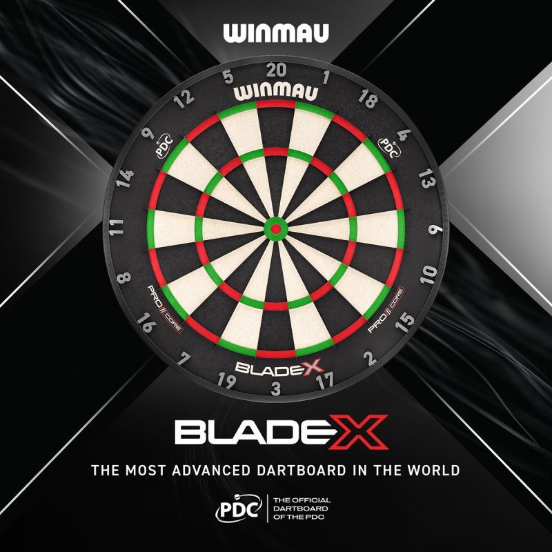 WINMAU Dartboard Blade X Bristle Board