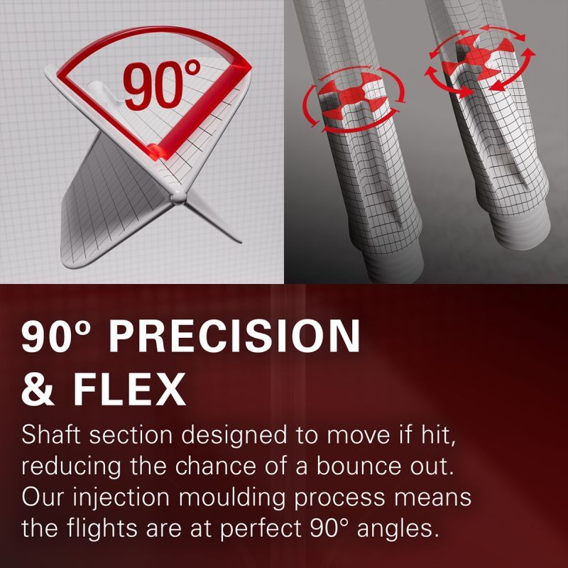 Target K-Flex Luke "The Nuke" Littler Shaft/Flight System Shape No6 Shafts