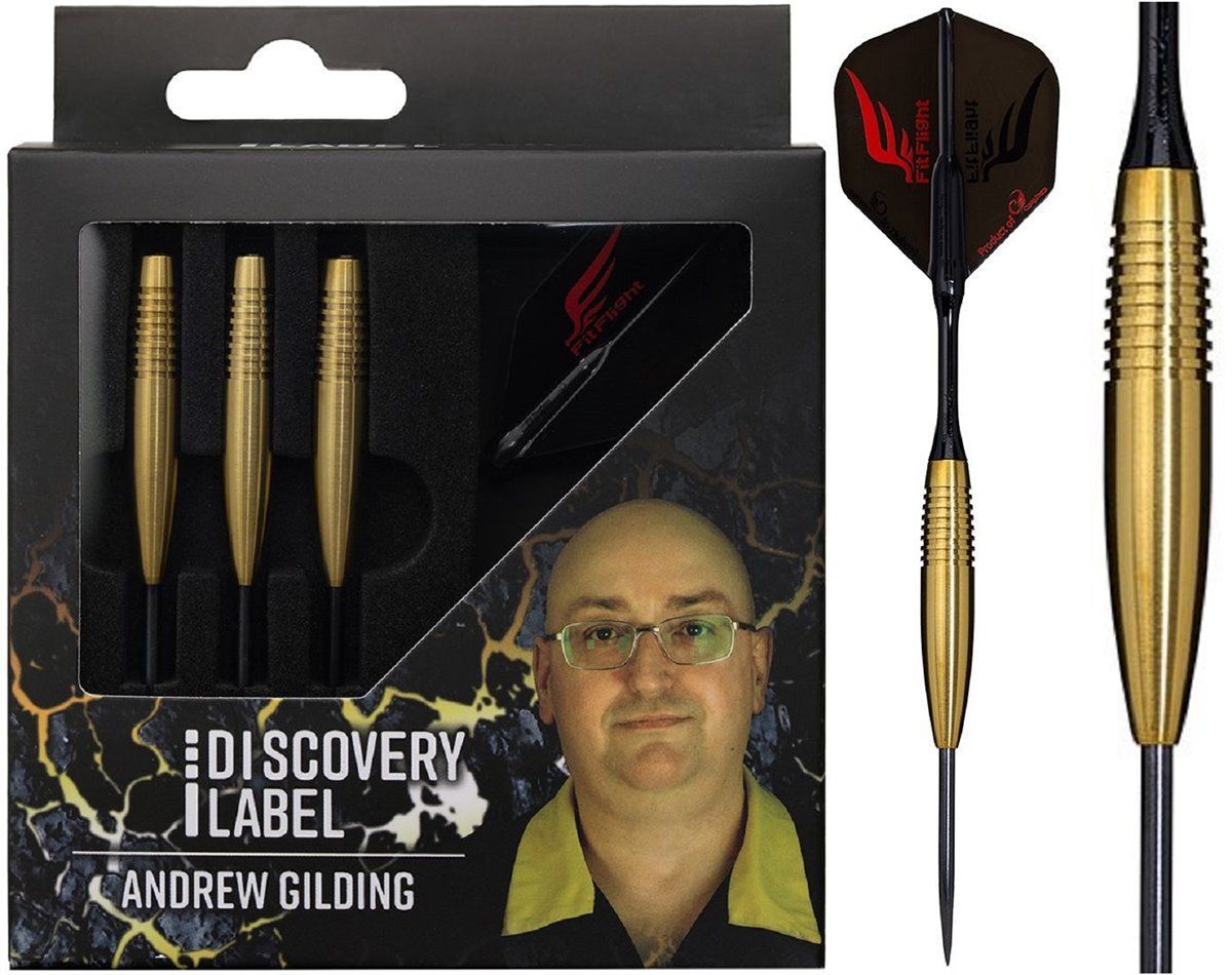 Cosmo Darts Discovery Label Andrew Gilding Steeldarts 24g Steeldarts