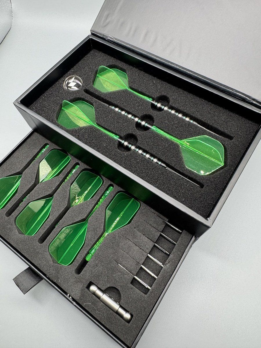 Mission Moldavite Black & Green 95% Steeldarts 23 Gram Steeldarts