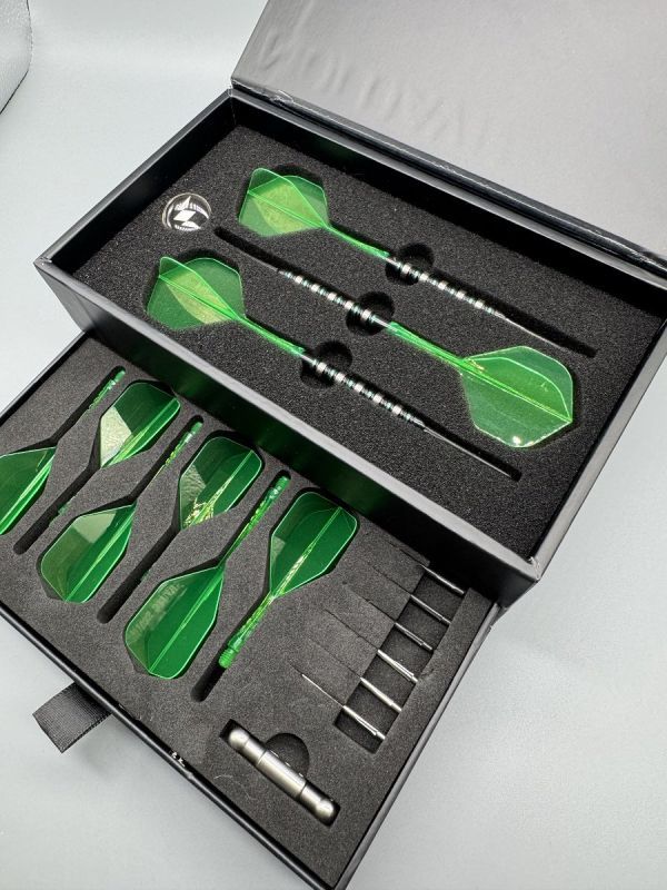 Mission Moldavite Black & Green 95% Steeldarts 23 Gram Steeldarts