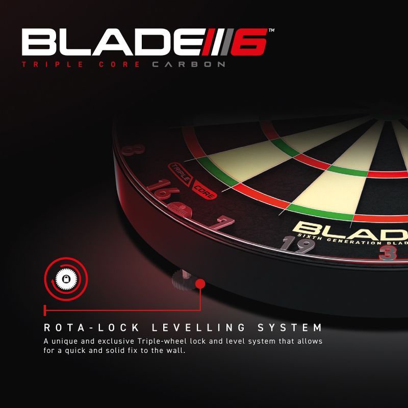 WINMAU Blade 6 Triple Core PDC Campionato Mondiale Bersaglio professionale in sisal Bristle Board