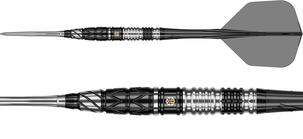 Caliburn Player Obsidian Barry Wong 90% Steeldarts 23/25 Gramm Steeldarts