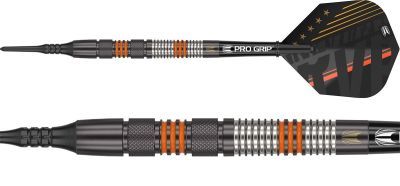 Target Raymond van Barneveld RvB Black 80% 2023 Softdarts 18 Gramm Softdarts