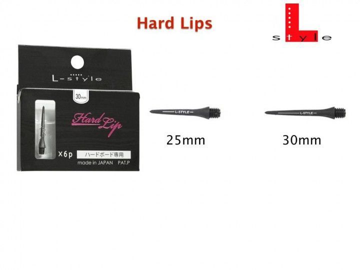 L-Style - Hard Lips Conversion Points 25 or 30 mm Dart Tips Schraubspitzen Tips