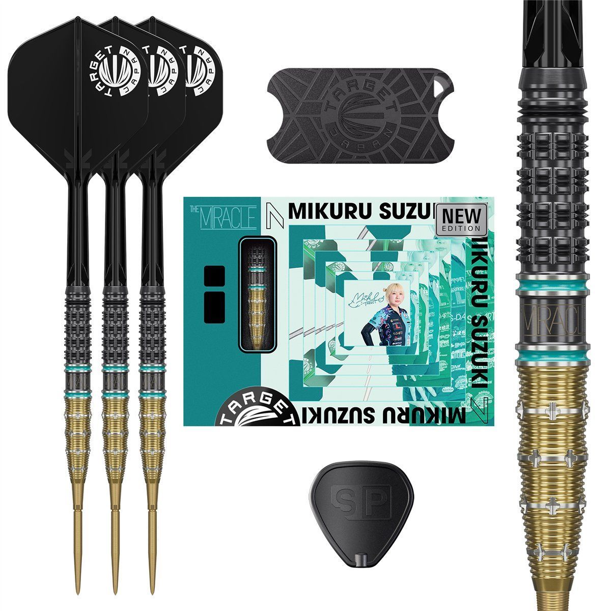 Target The Miracle Mikuru Suzuki Gen 7.5 Swiss Point 95% Steeldarts 22/24 Gramm Steeldarts