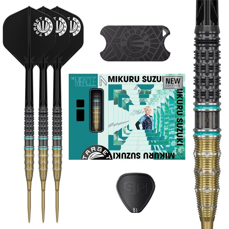 Target The Miracle Mikuru Suzuki Gen 7.5 Swiss Point 95% Steeldarts 22/24 Gram Steeldarts