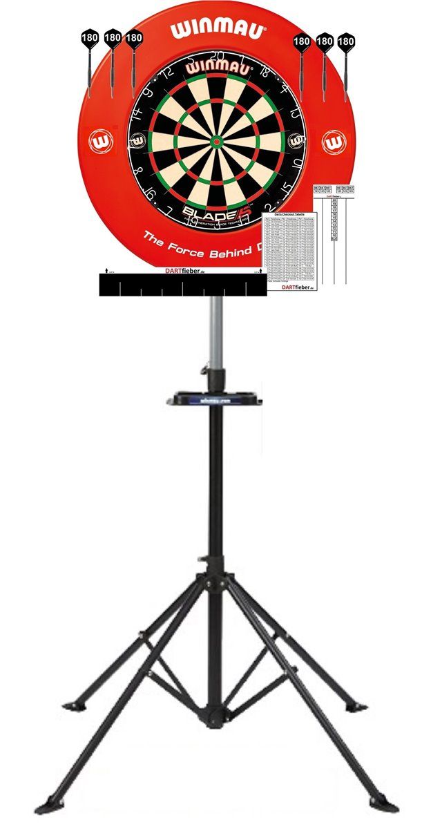 WINMAU Dartboard Blade 6 Triple Core PDC WM Dart Scheibe Bristle Board