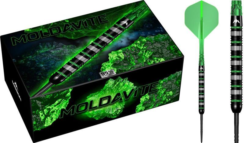 Mission Moldavite Black & Green 95% Steeldarts 23 Gram Steeldarts