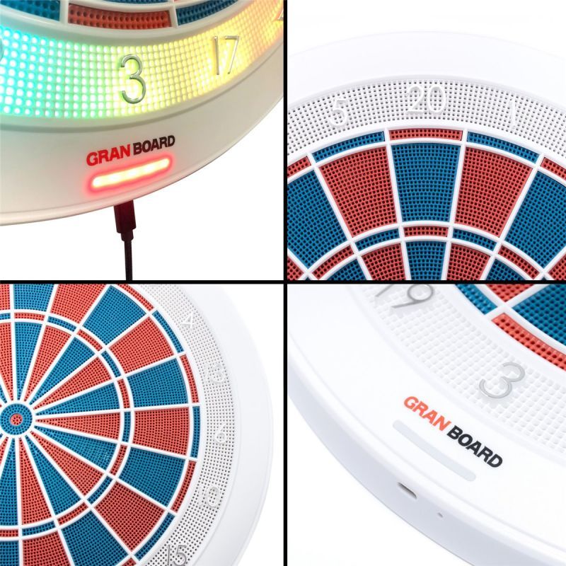 GranBoard 132 Smart Soft Dartboard 2 Loch E-Dartscheibe