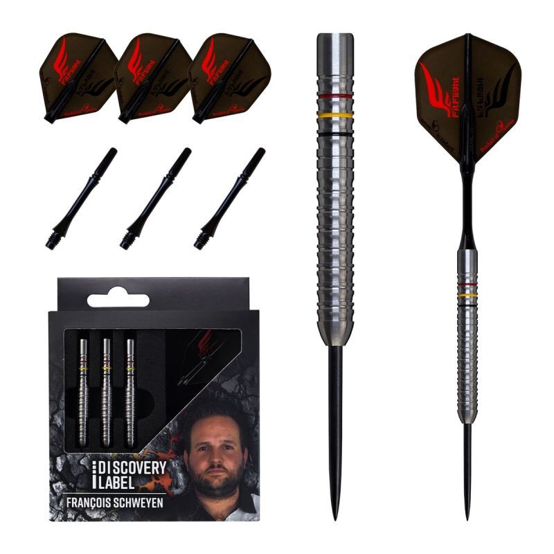 Cosmo Darts Discovery Label Francois Schweyen Steeldarts 22,5 Gramm Steeldarts