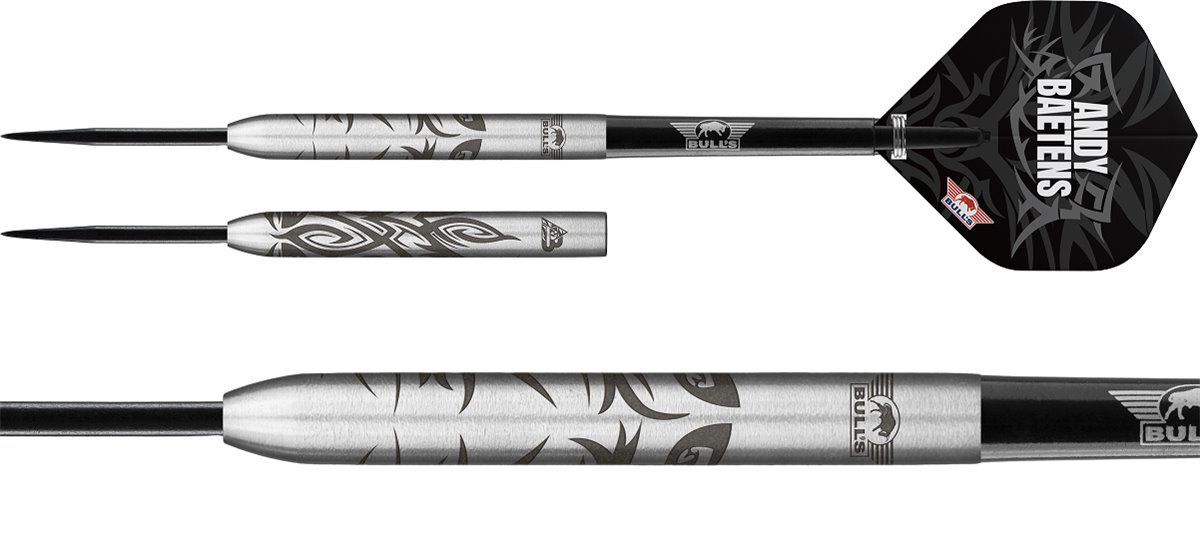 Bull's Andy Baetens 80% Steeldarts 21/23/25 Gramm Steeldarts