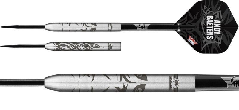 Bull's Andy Baetens 80% Steeldarts 21/23/25 Gramm Steeldarts