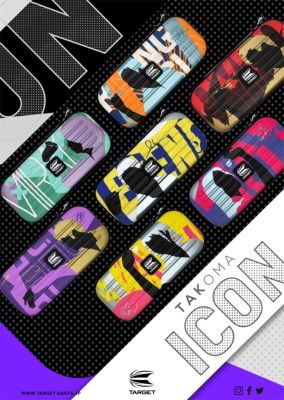 Target Cathy Leung Charis Icon Takoma Dart Case Aufbewahrung Case