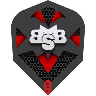 Shot! Branded Michael Smith Tenacious Shape No.6 Flights