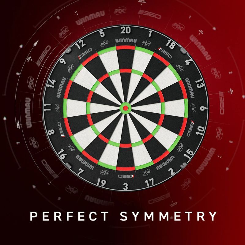 WINMAU Dartboard Blade 6 360 Bristle Board