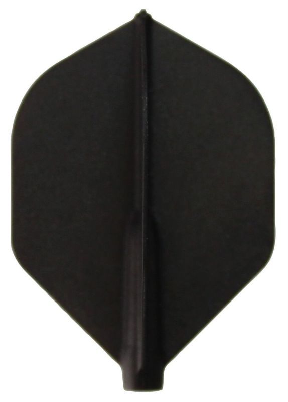 2 Set Cosmo Darts Fit Flights Schwarz Rocket Flights