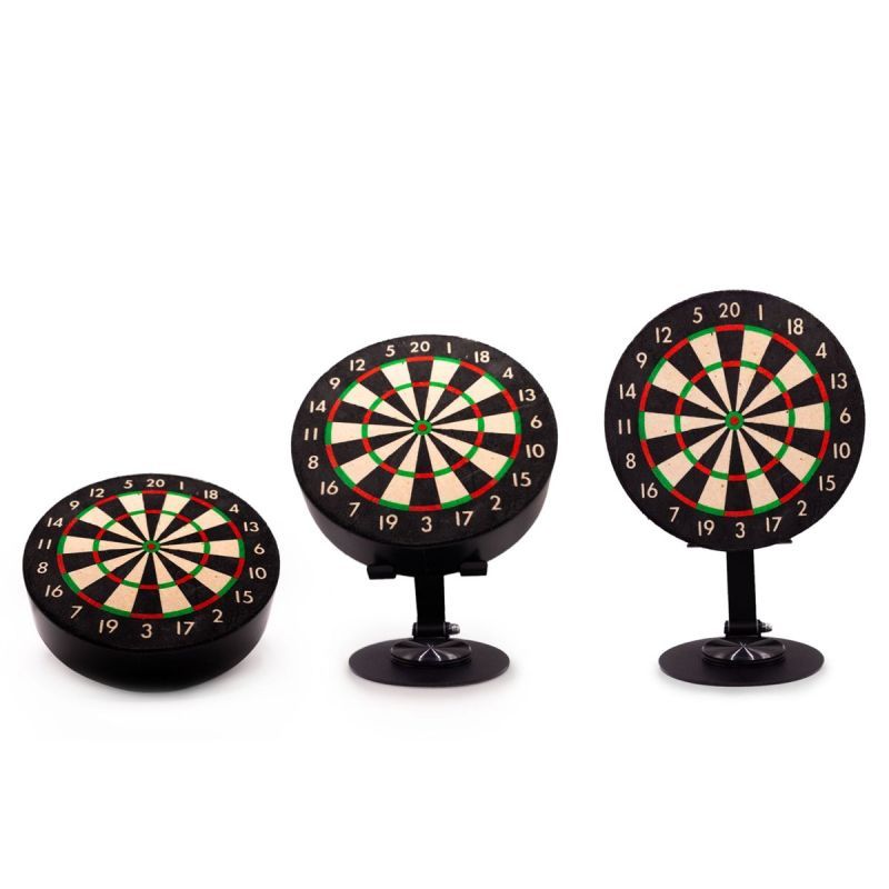 Karella Mini Dartboard Bulli & 2 Set Mini-Darts Bristle Board