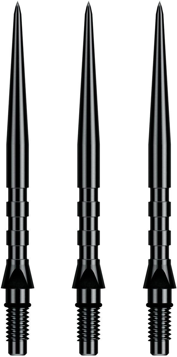 Winmau Switch Points Groove 26/30/40 mm Silver/Black Wechselspitzen