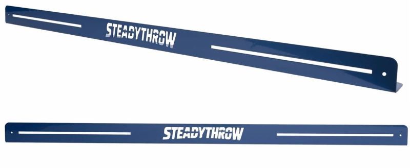 Oche SteadyThrow Lite avec bande auto-agrippante pour tapis de fléchettes de 60 à 90 cm de large Abwurflinie