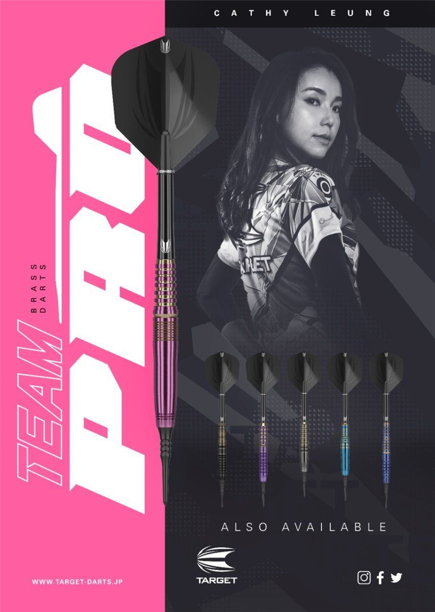 Target Team Pro Cathy Leung Fléchettes à pointe souple 16 Grammes Softdarts