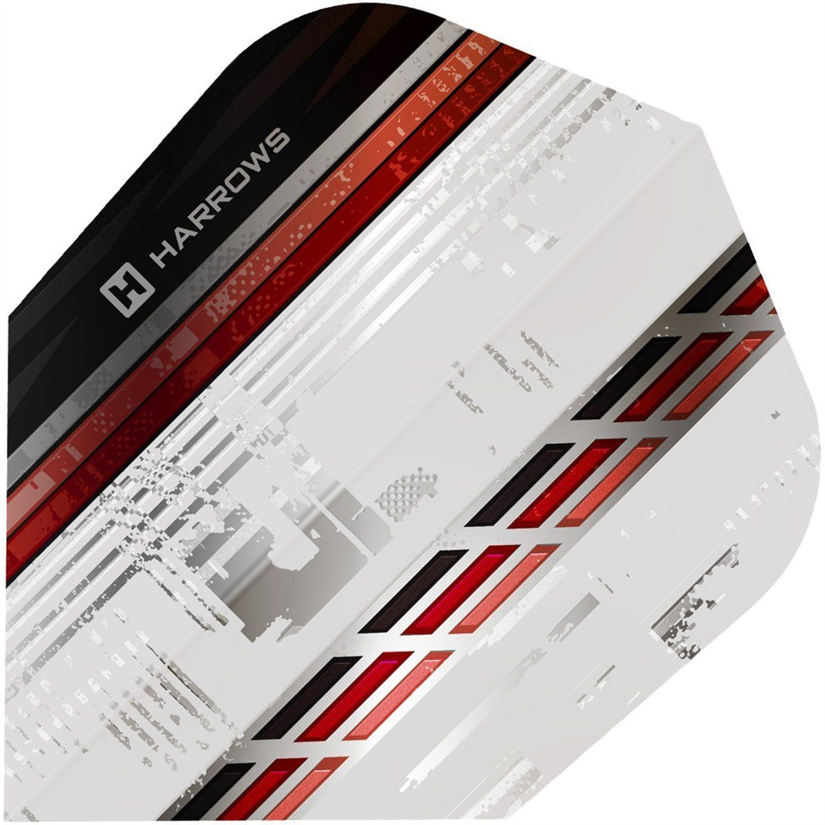 Harrows Sporty Red Flight Dart Flights No6 Flights