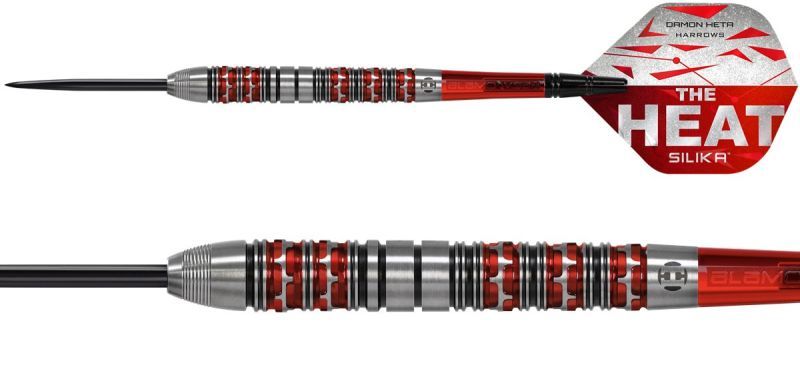 Harrows Damon Heta The Heat G3 Steeldarts 90% 21/23/25 Gramm Steeldarts
