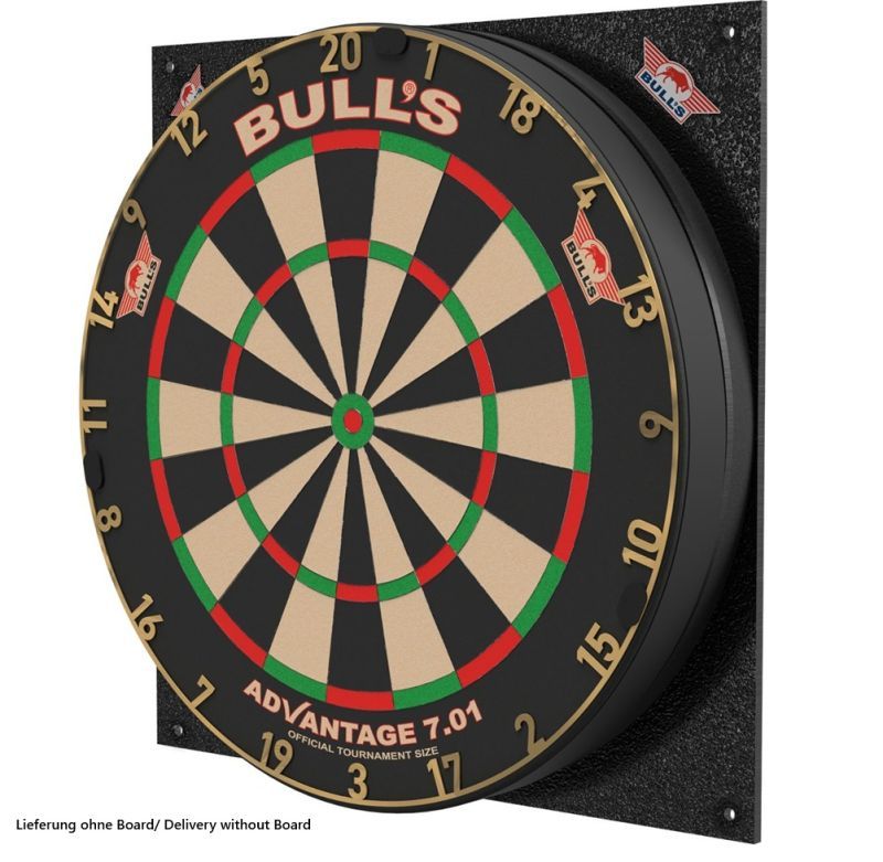 Bull´s sound reduction system Steel Dartscheibe Schallschutz