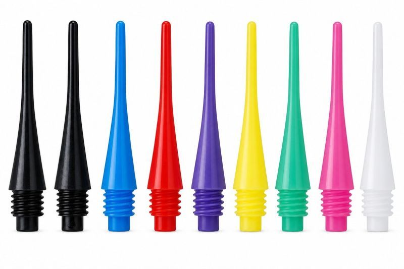 Bull's Longlife Tips Long 6 mm 2BA Soft Dart Spitzen
